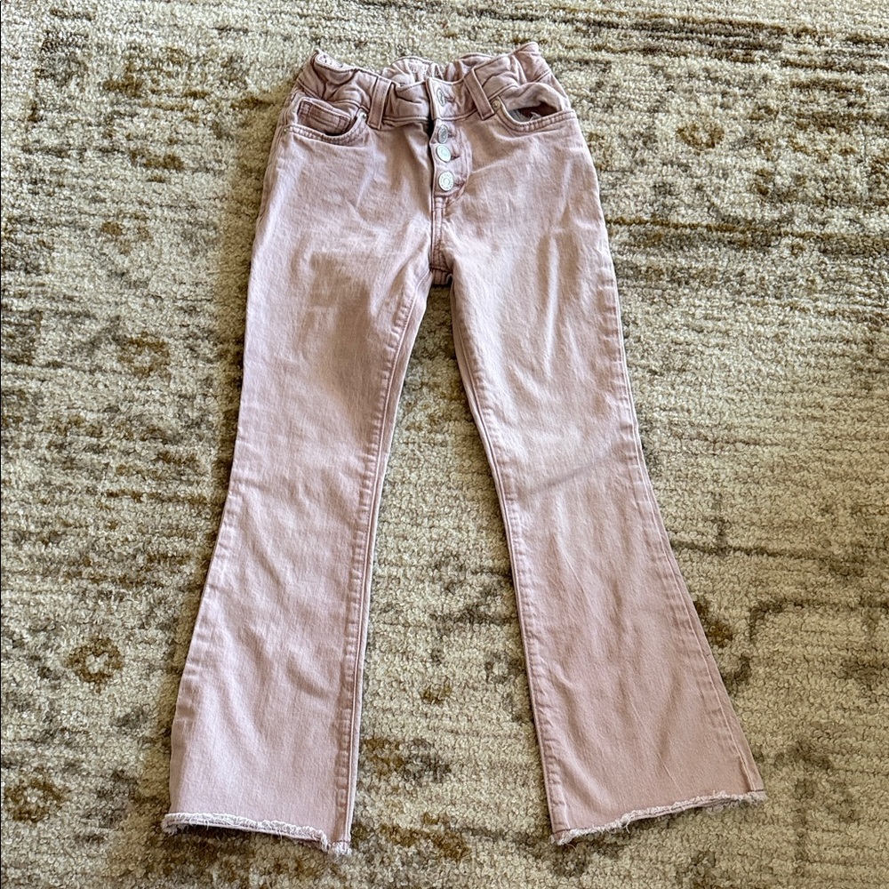 Cat & Jack Light Pink Flare Jeans